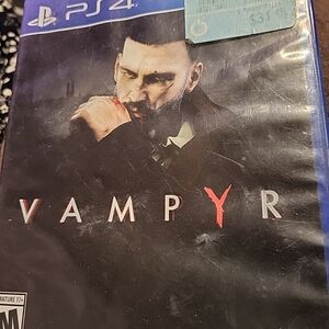 Vampyr PS4 Game Disc